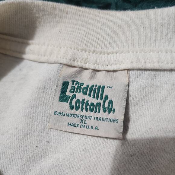 Vintage 1995 NASCAR Winston Cup “Let NASCAR Make the Rules” Tee USA Made XL - Picture 6 of 7